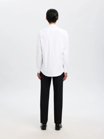 SELECTED - Ajuste estrecho Camisa '16092939' en blanco