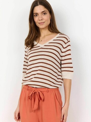 Soyaconcept Trui 'LUANNA' in Bruin