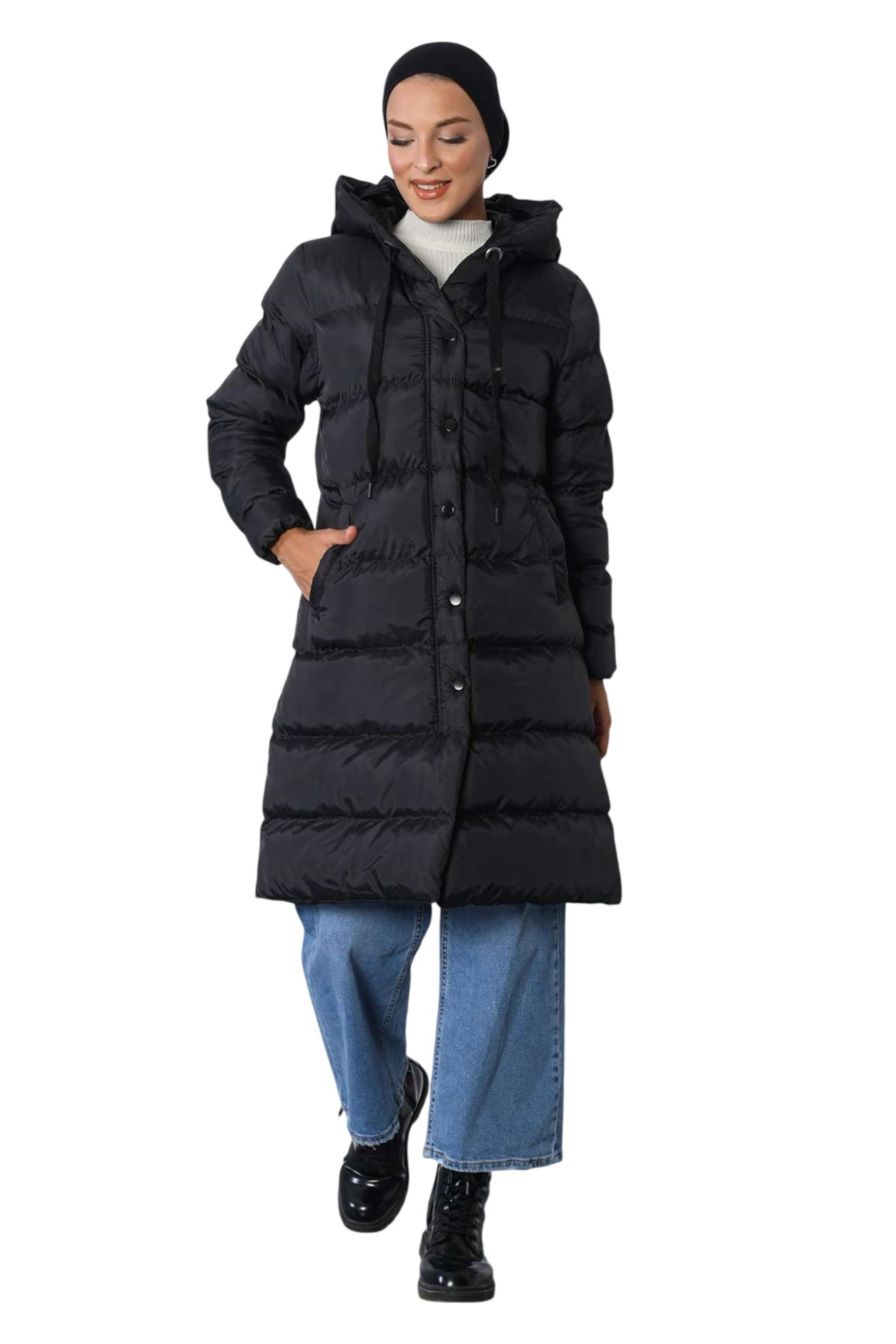 MODAMIHRAM Winter coat in Black