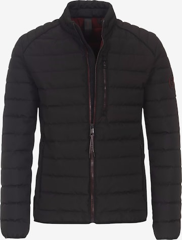 CASAMODA Between-Season Jacket in Black: front