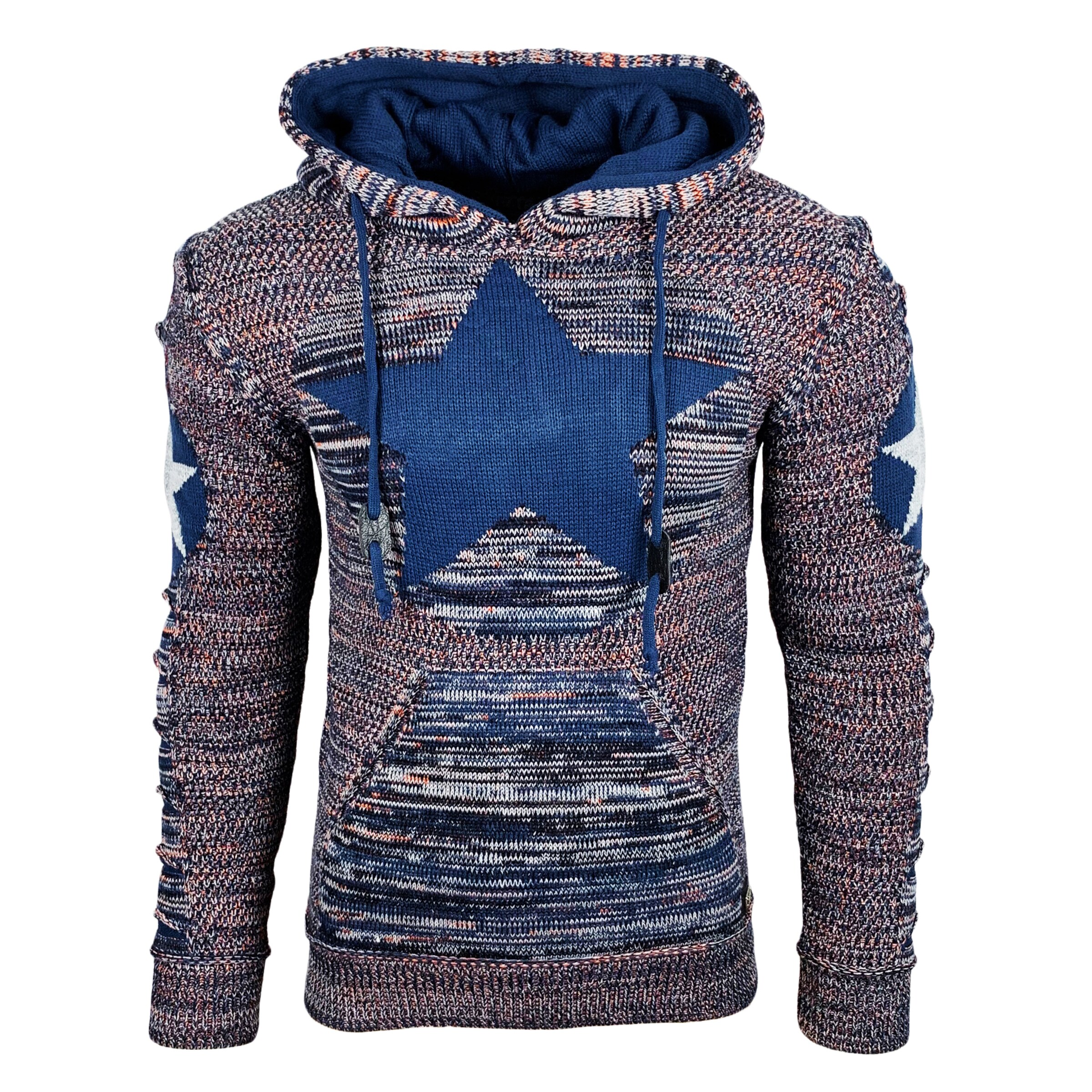 Rusty Neal Sweater in Blue: front