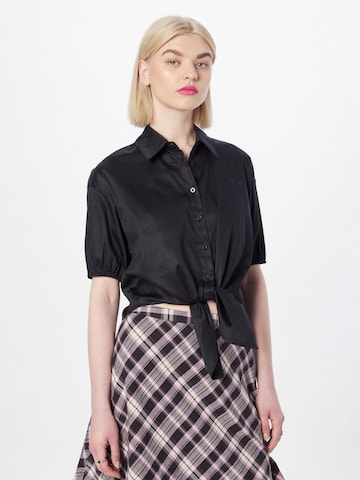 GUESS Blouse 'JUNE' in Zwart: voorkant