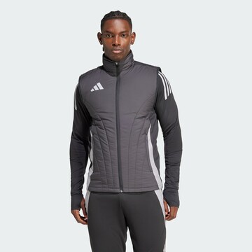 Gilet de sport 'Tiro 24 Competition' ADIDAS PERFORMANCE en noir : devant