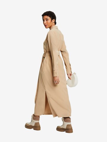 ESPRIT Shirt Dress in Beige