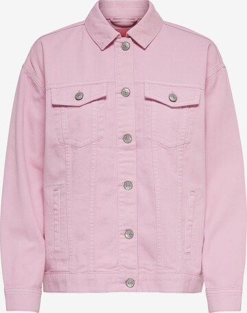 ONLY Between-Season Jacket 'Ocean' in Pink: front