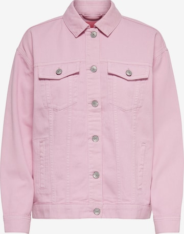 Veste mi-saison 'Ocean' ONLY en rose : devant