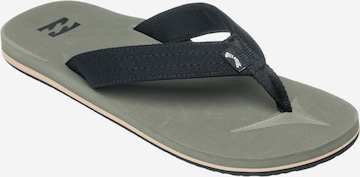 BILLABONG Sandalen 'All Day Canvas' in Zwart: voorkant