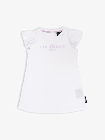 John Richmond Dress 'Volant' in White: front