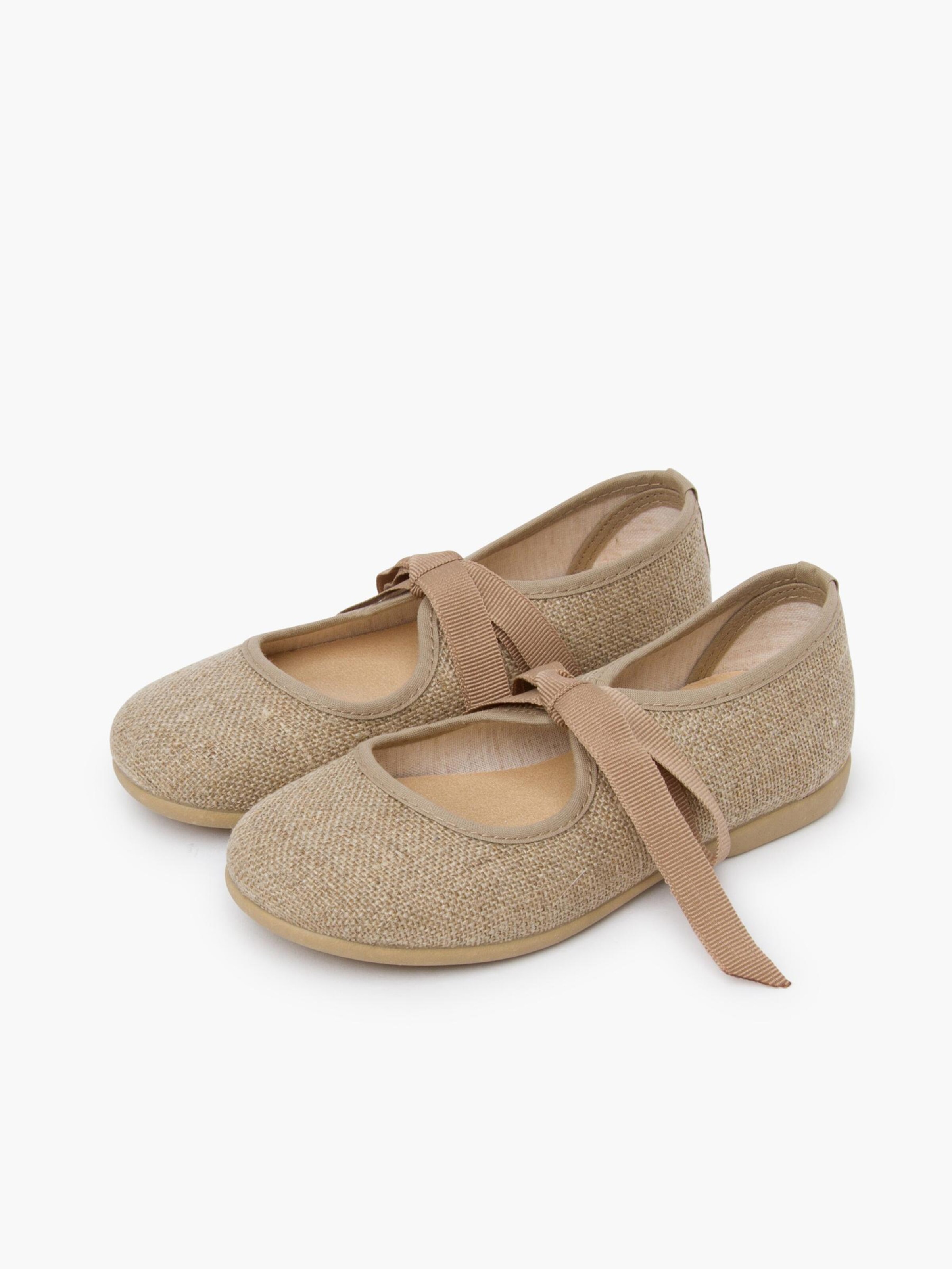 Pisamonas Ballet Flats in Beige