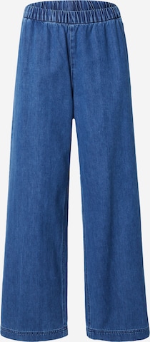 mėlyna PIECES Laisvas Džinsai: priekis