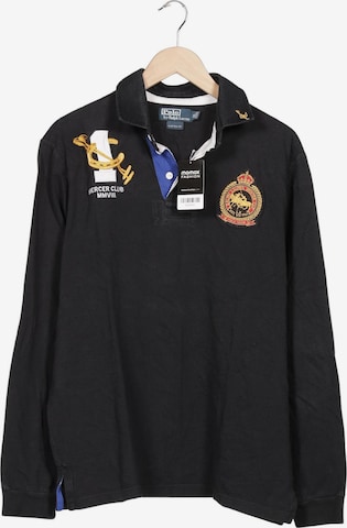 Polo Ralph Lauren Poloshirt XL in Schwarz: Vorderseite