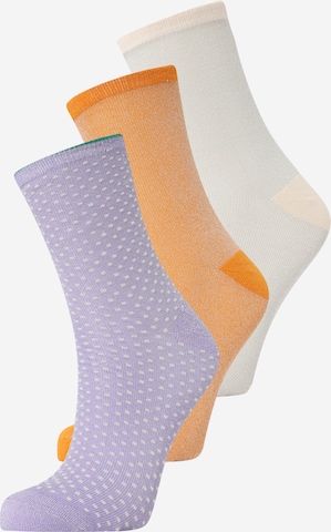 BeckSöndergaard Socks 'Dina' in Beige: front