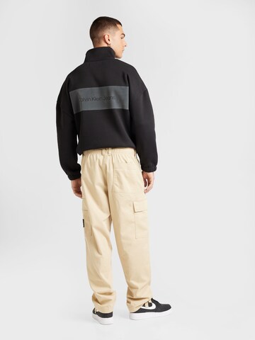 Calvin Klein Jeans Regular Cargohose in Beige