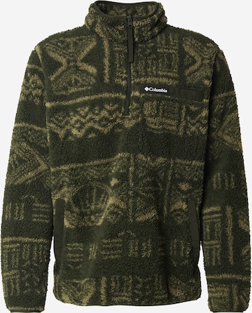 COLUMBIA Spordipullover 'Rugged Ridge', värv roheline: eest vaates