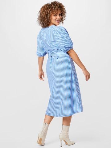 ONLY Curve Shirt Dress 'EILEEN' in Blue
