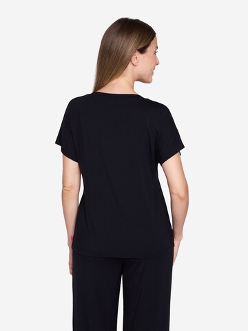JOOP! Jeans Slaapshirt ' Glamour ' in Zwart