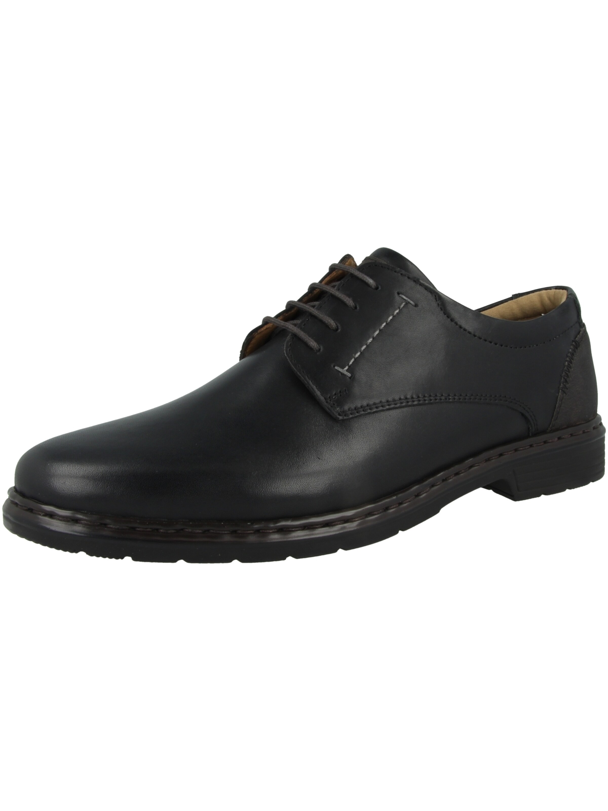 JOSEF SEIBEL Schnürschuh 'Alastair 01' in Schwarz: Vorderseite