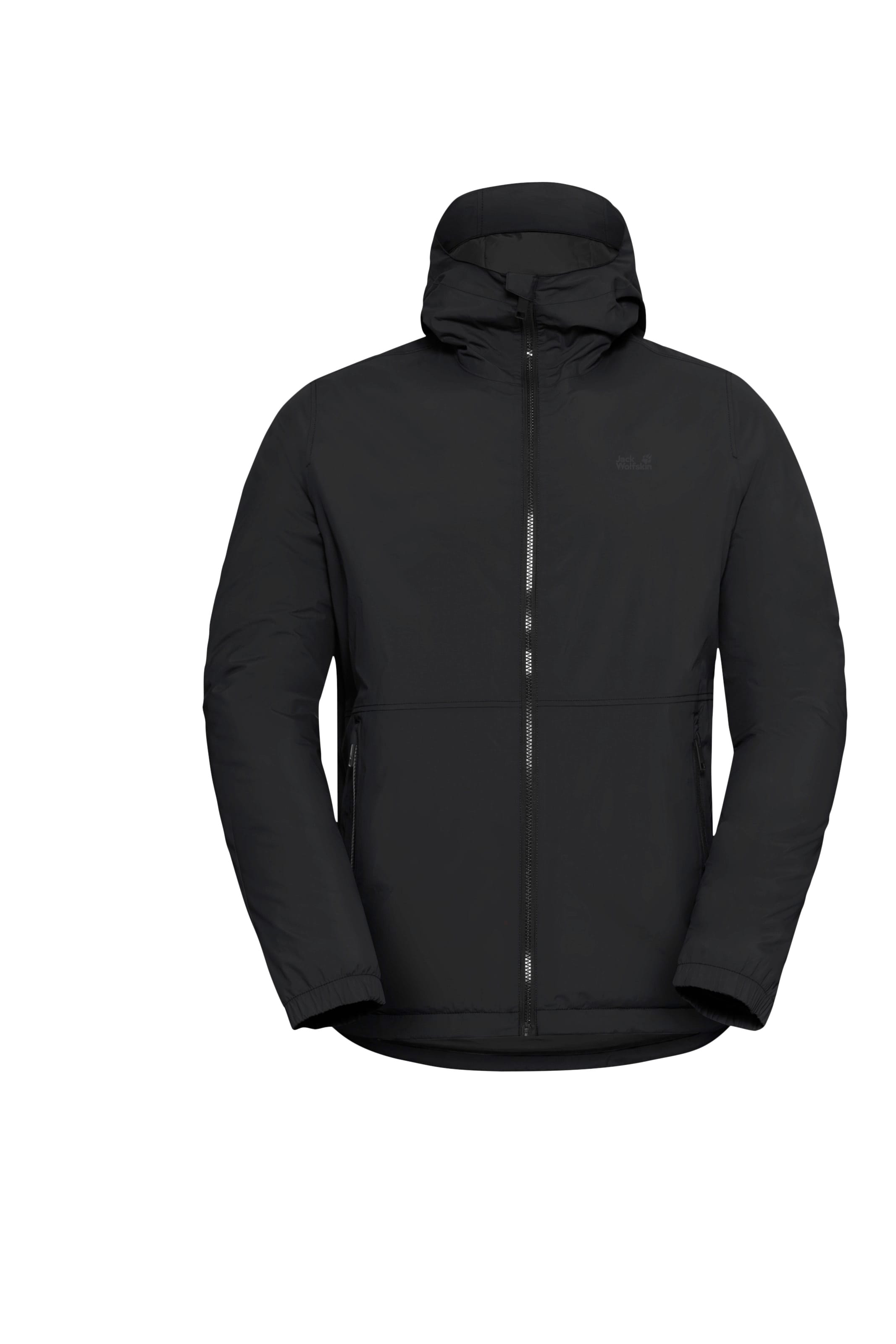 JACK WOLFSKIN Outdoor jacket in Black: front
