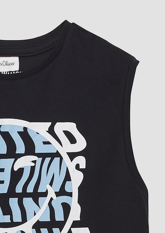 T-Shirt s.Oliver en noir