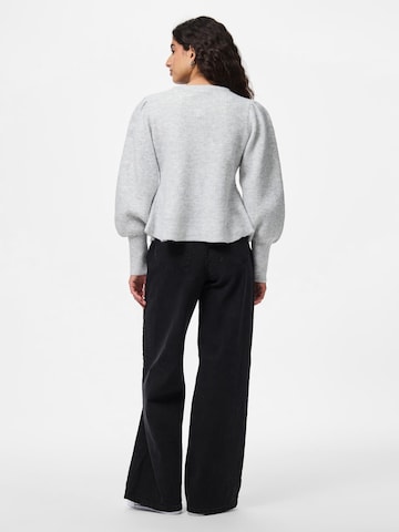 Cardigan 'PCANNIE' PIECES en gris