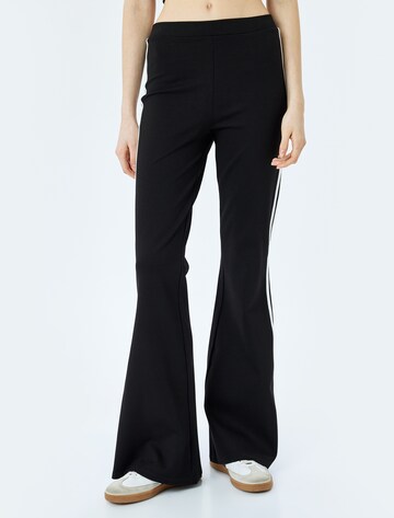 Koton Flared Legging in Schwarz: Vorderseite