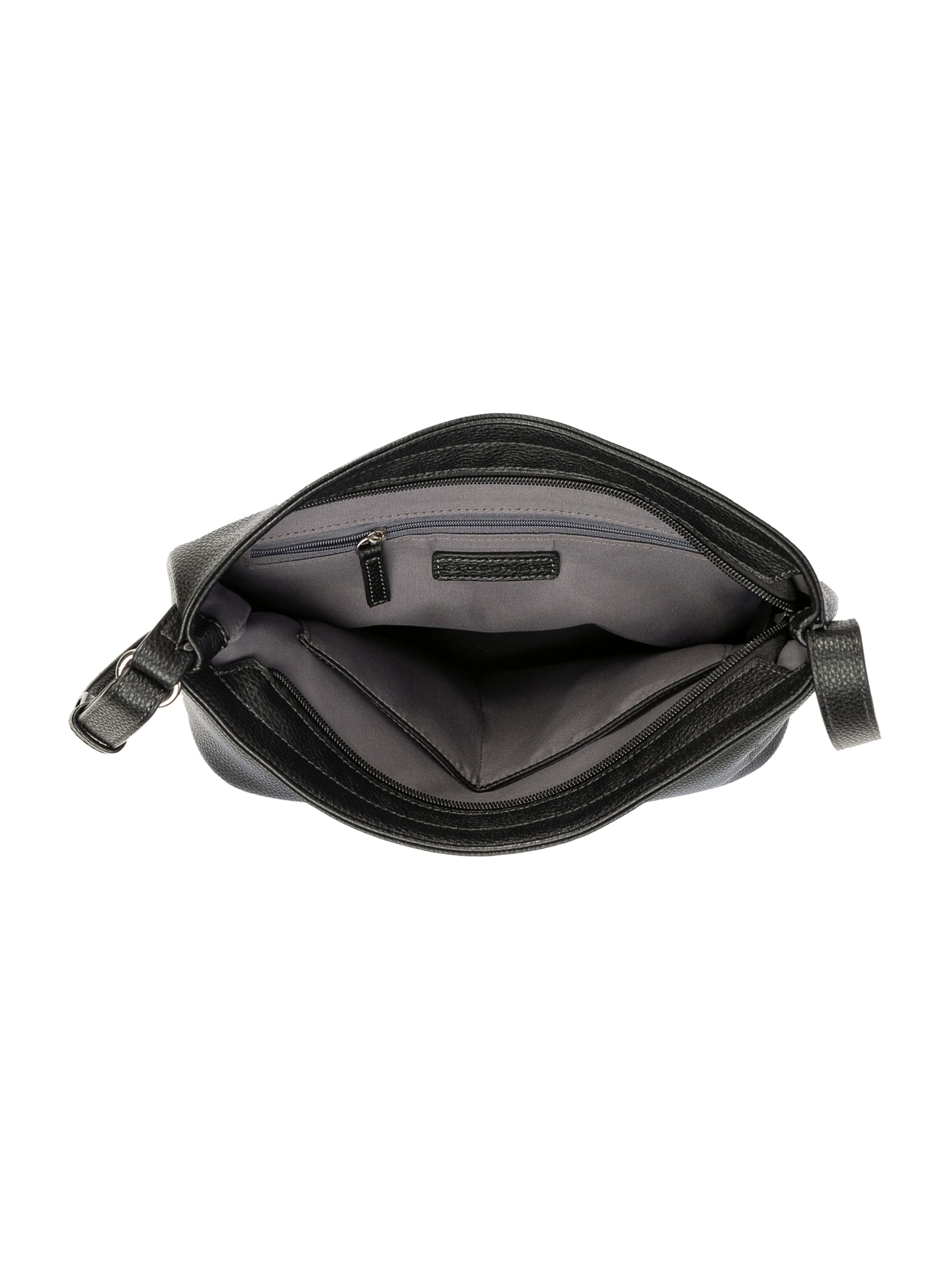 TOM TAILOR Наплечная сумка 'Amarea' в Черный