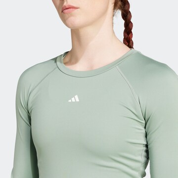 ADIDAS PERFORMANCE Funkční tričko – zelená