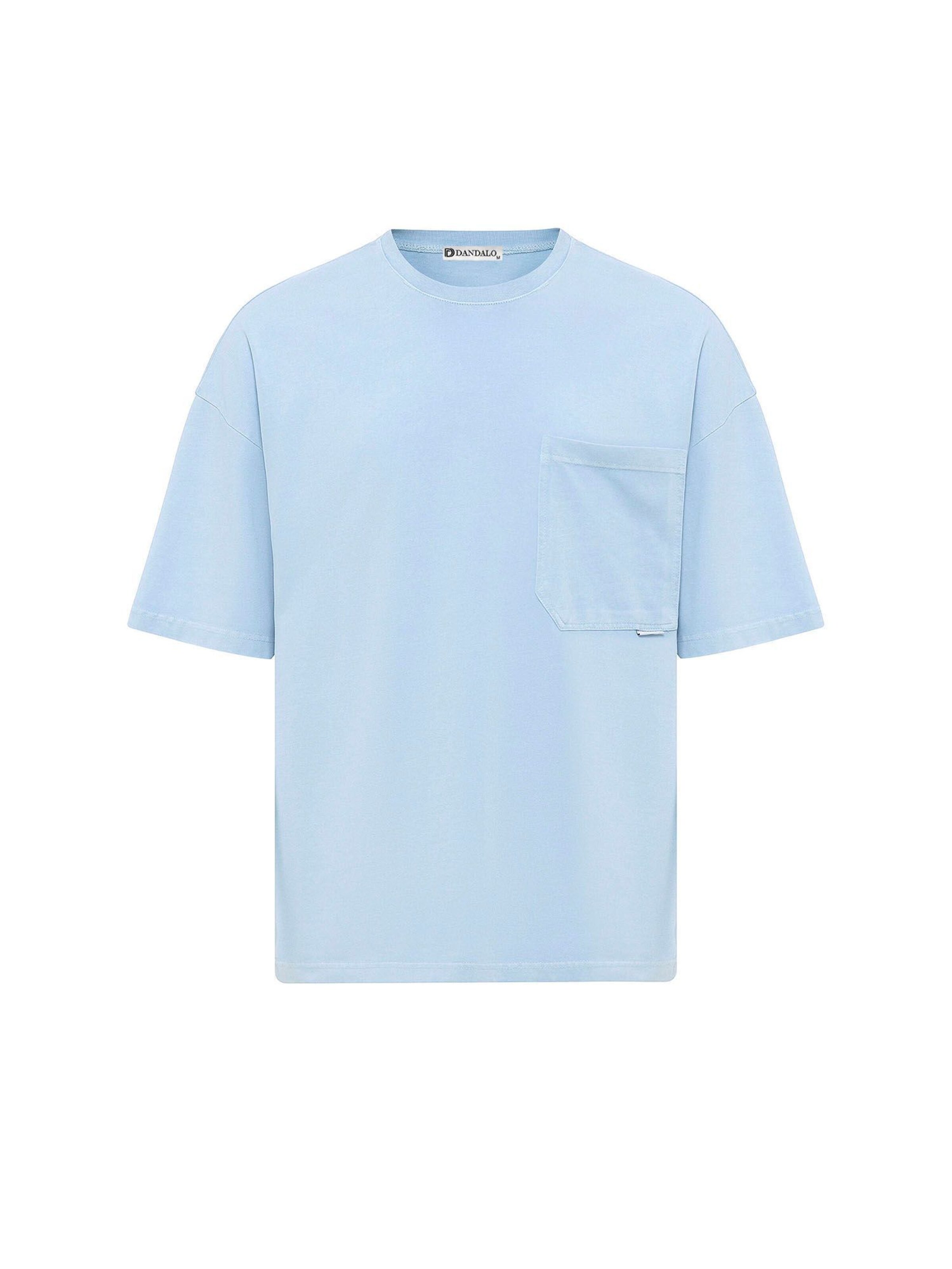 Dandalo T-Shirt in Blau: Vorderseite