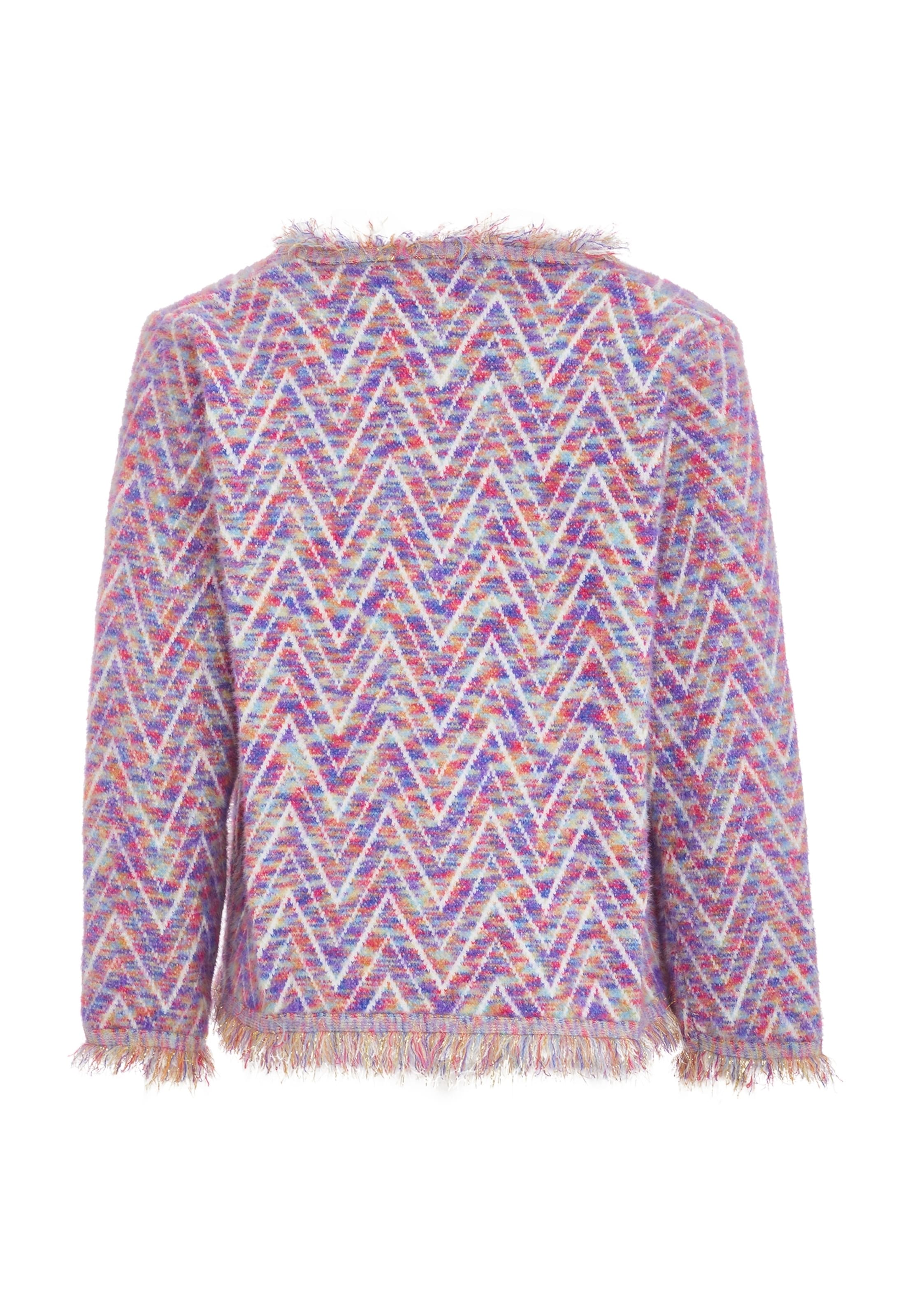 Geacă tricotată de la NALLY pe mov