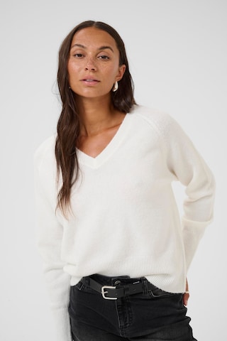 Kaffe Πουλόβερ 'KANiel' σε λευκό