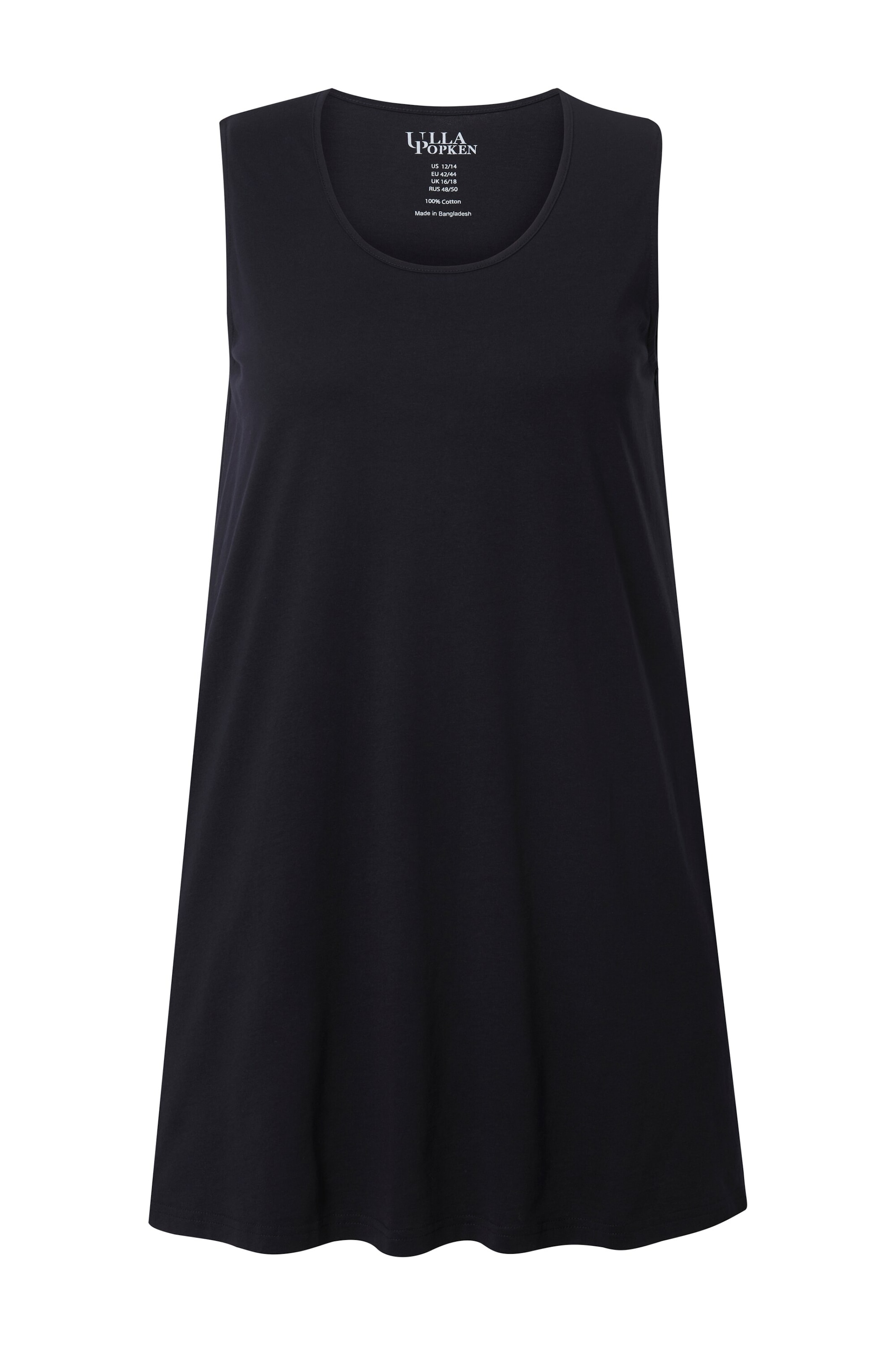 Ulla Popken Top in Black: front