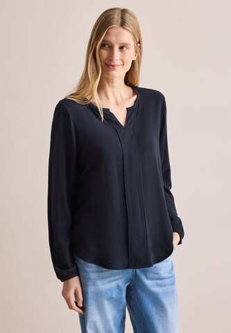 CECIL Blouse in Blue: front