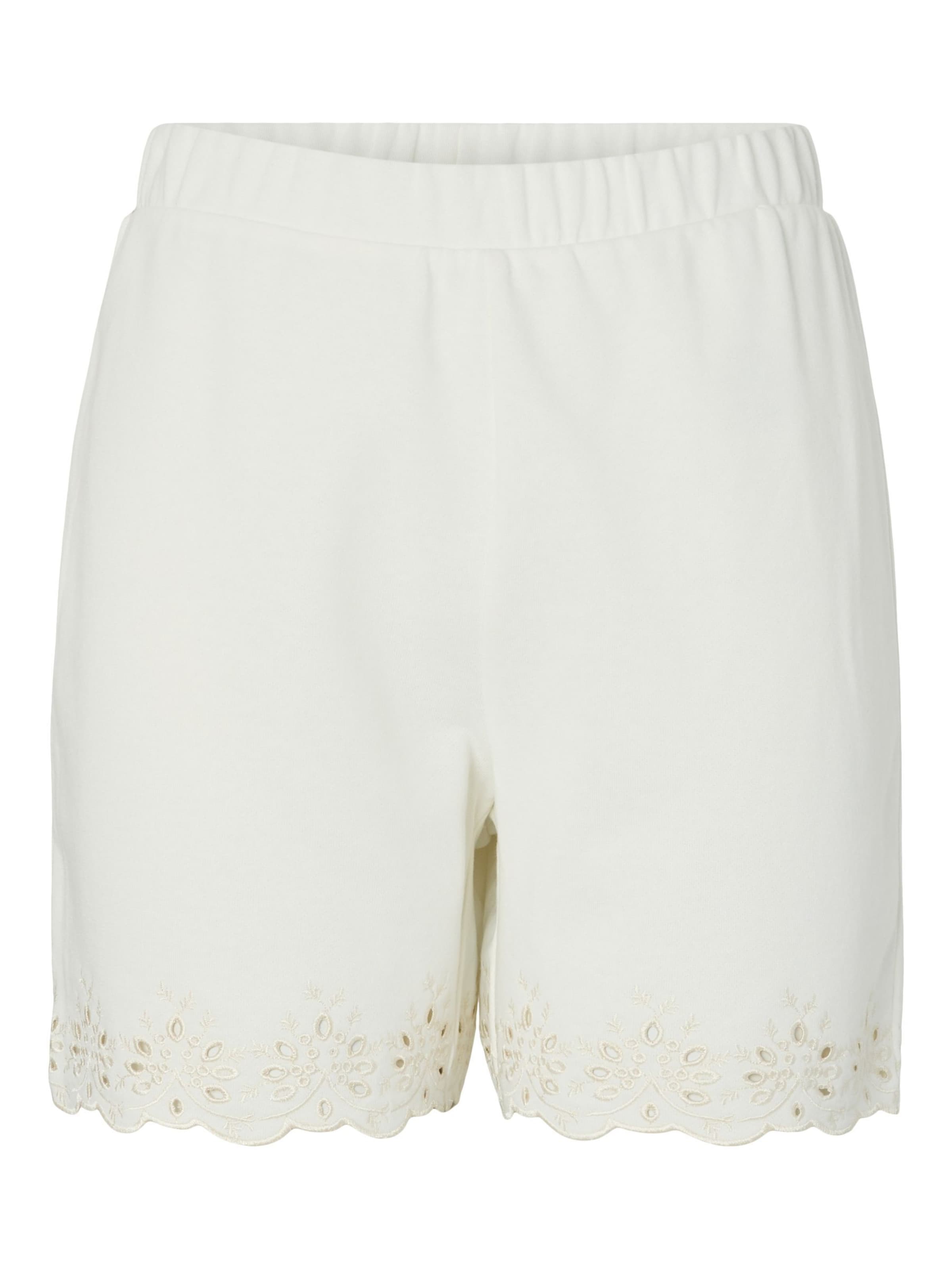 PIECES - Pantalón 'PCChilli' en blanco: frente
