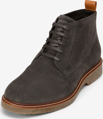 Marc O'Polo Veterboots 'Linus' in Zwart: voorkant