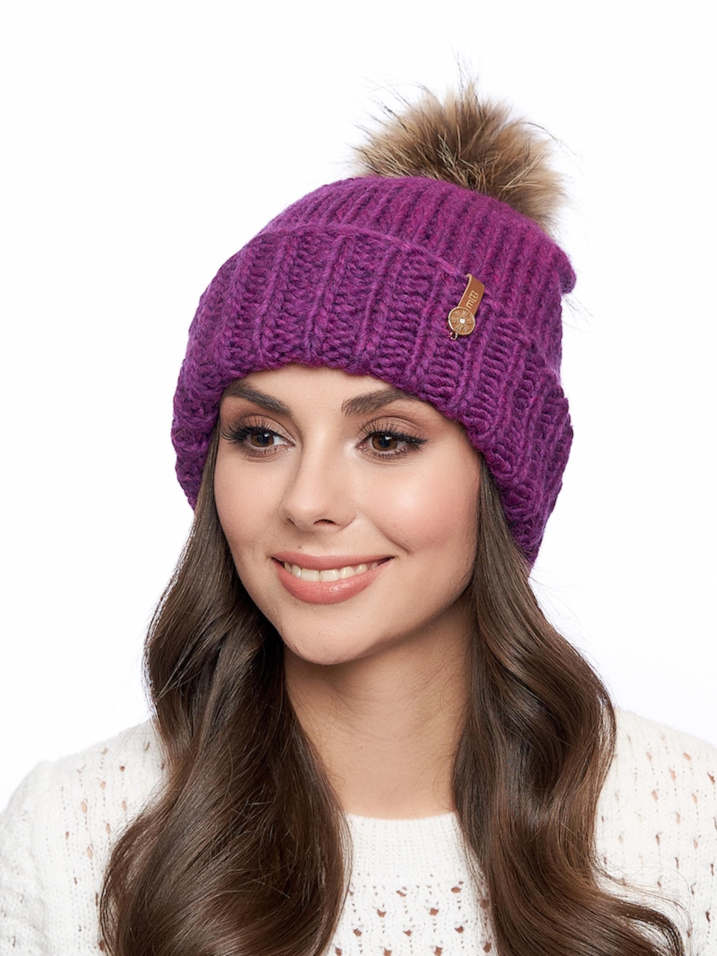 Marhatter Beanie in Purple