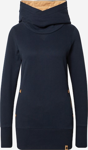 Fli Papigu Sweatshirt 'Rotwelsch' in Blauw: voorkant