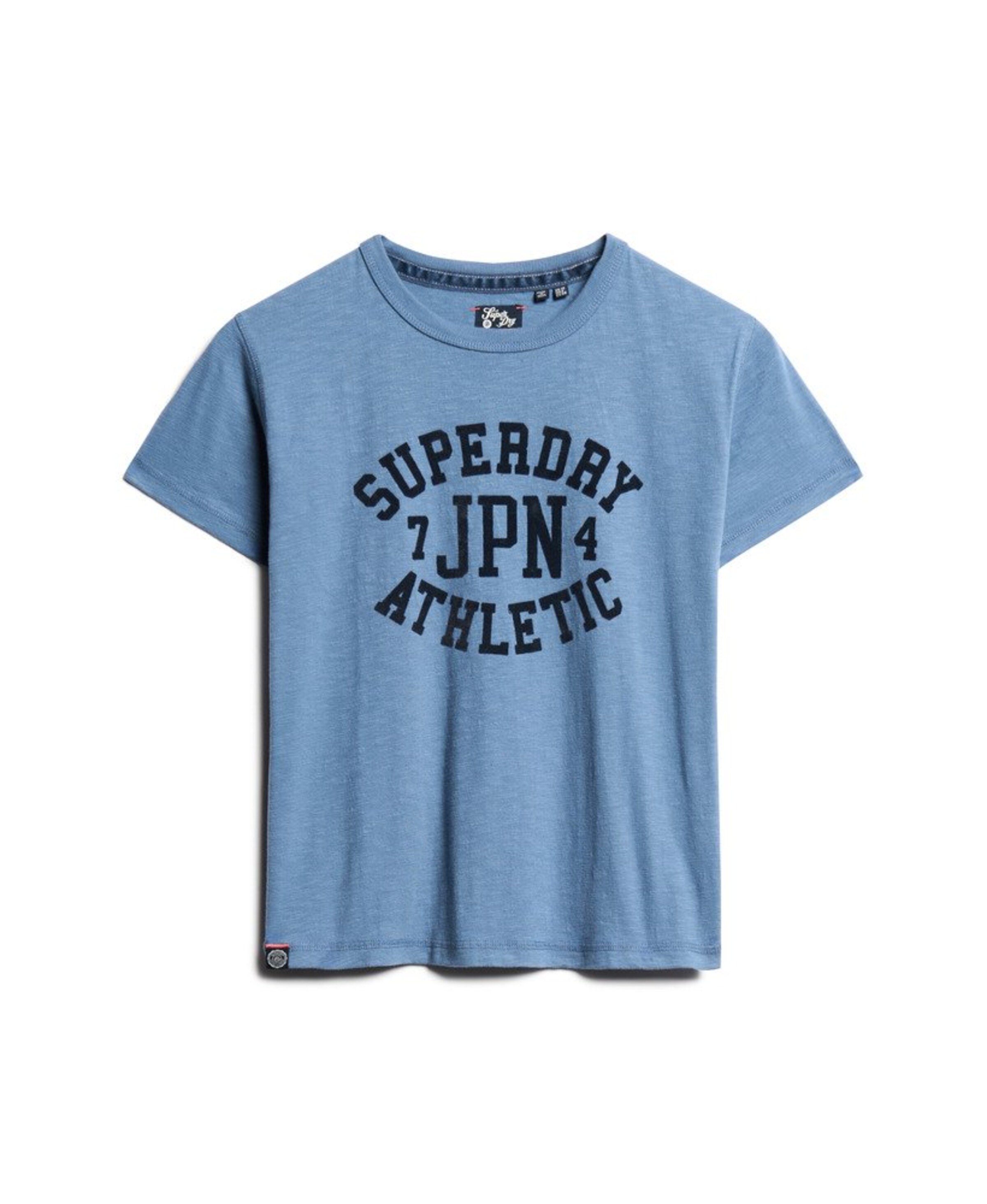 T-shirt Superdry en bleu : devant