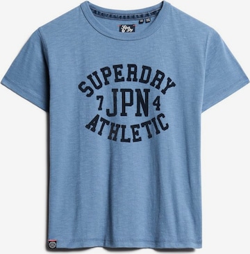T-shirt Superdry en bleu : devant