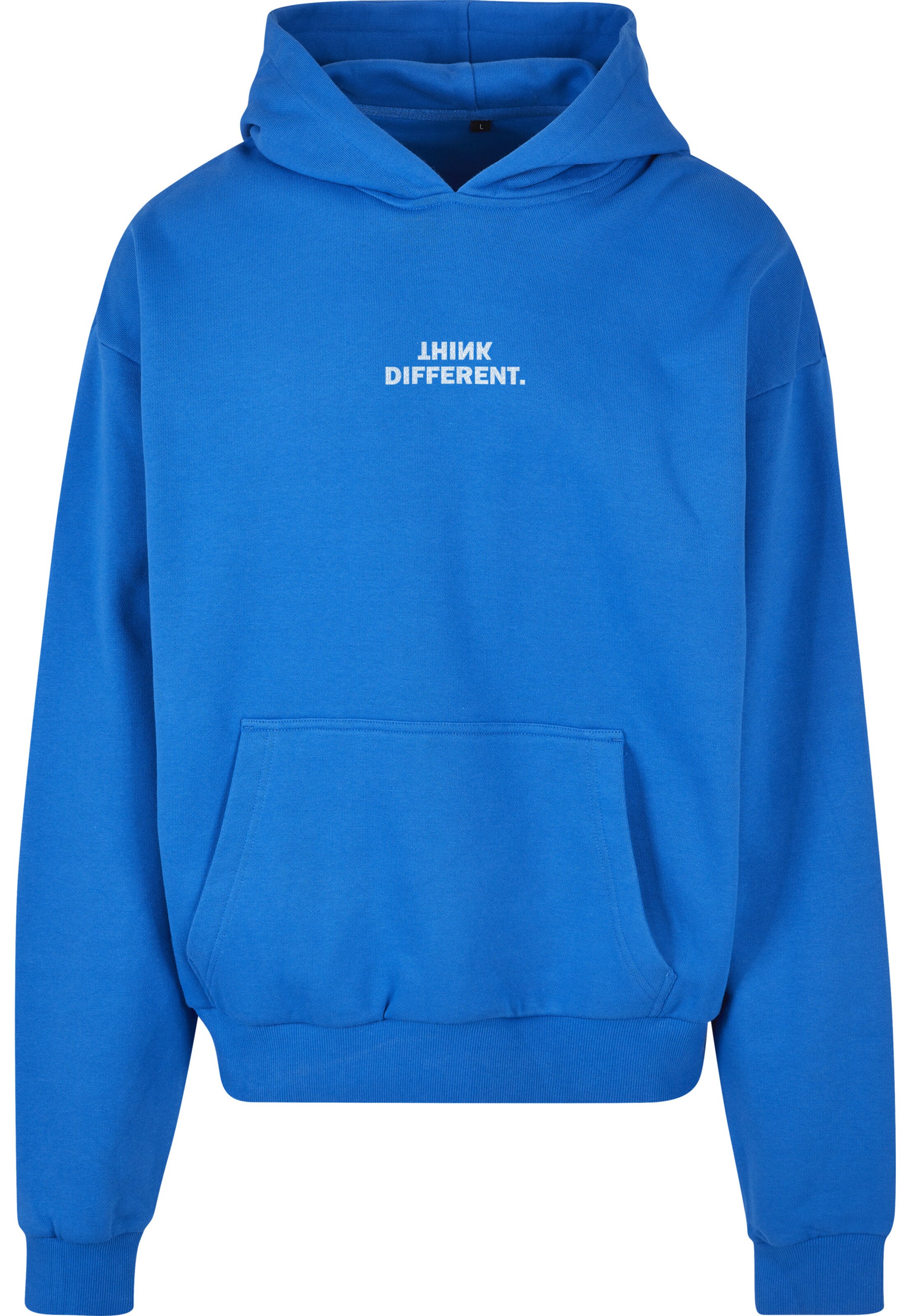 Pull-over 'Think Different' Mister Tee en bleu : devant