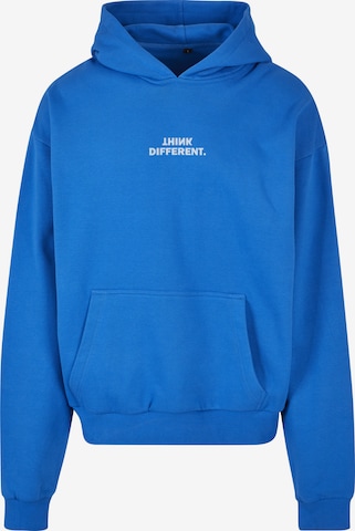 mėlyna Mister Tee Megztinis 'Think Different': priekis