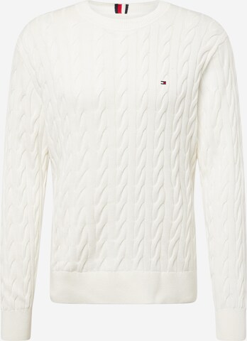 TOMMY HILFIGER Sweater 'Classics' in White: front