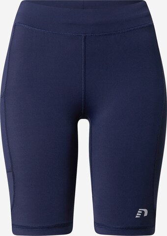 Newline Slim fit Workout Pants in Blue: front