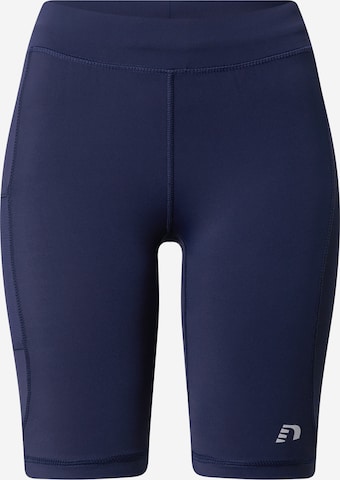 Newline Slim fit Workout Pants in Blue: front