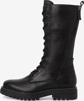 TAMARIS Lace-Up Boots in Black