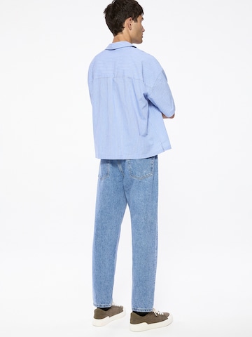 Pull&Bear Regular Jeans in Blauw