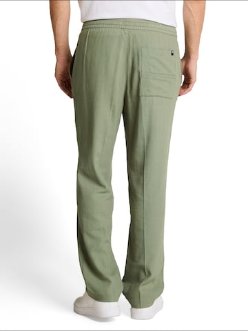TOM TAILOR DENIM - Loosefit Pantalón en verde