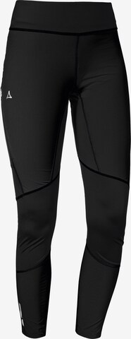 Schöffel Skinny Sporthose 'Hestad' in Schwarz: predná strana