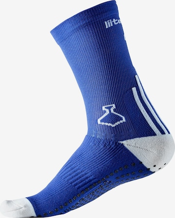 liiteGuard Sportsocken 'PRO-TECH' in Blau: Vorderseite