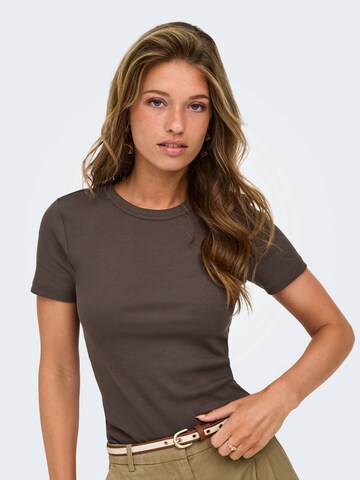 ONLY Shirt 'ONLVAL' in Brown