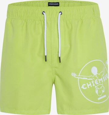 CHIEMSEE Regular Board Shorts in Green: front